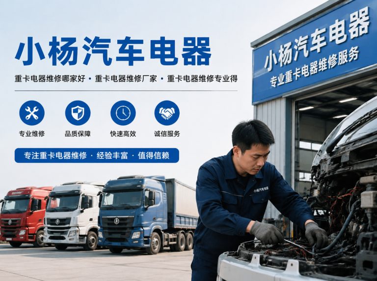 黑河为重卡运输提供电器维修方案